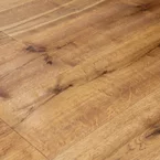 Oak stained planed